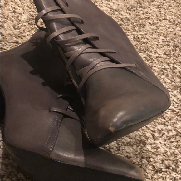 Steve Madden chunk heel bootie sz 8.5 - Picture 5 of 7